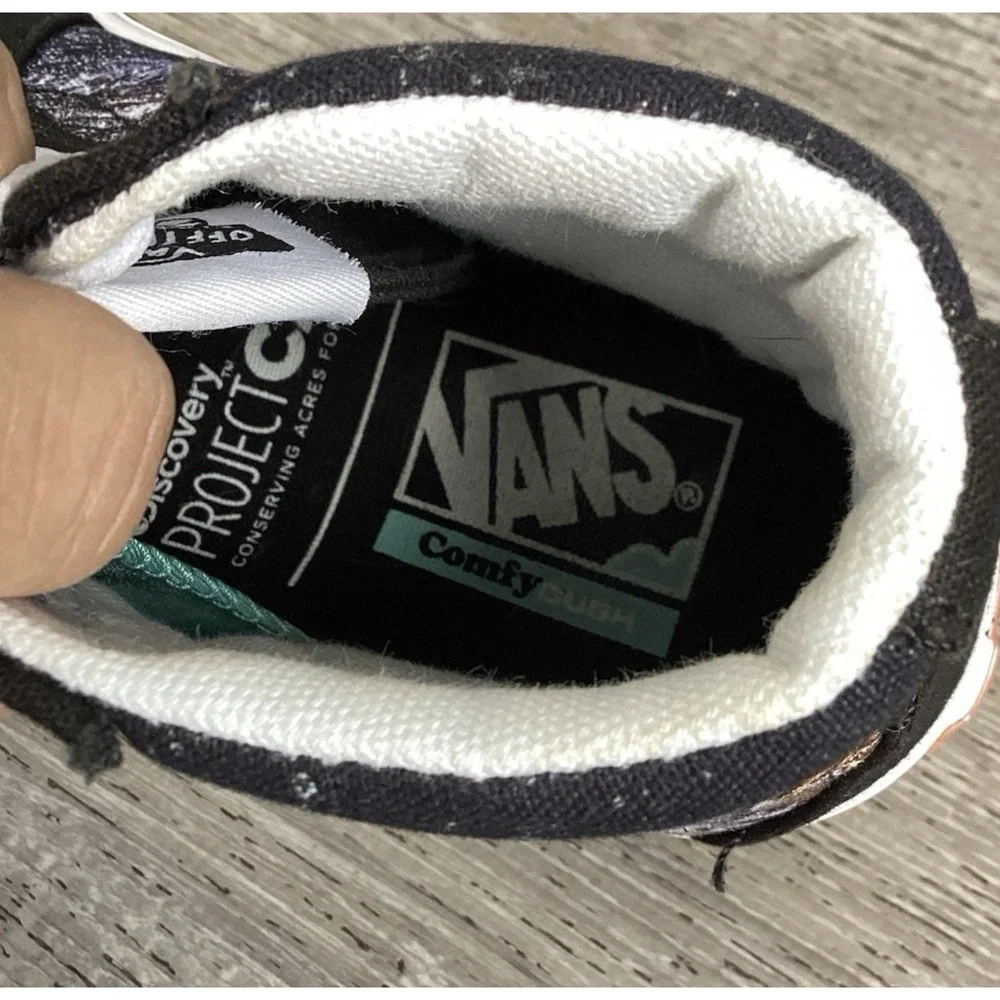 Vans Sk8-Hi Sneakers Mens 3.5 Womens 5 Project Cat Discovery Tiger Comfycush